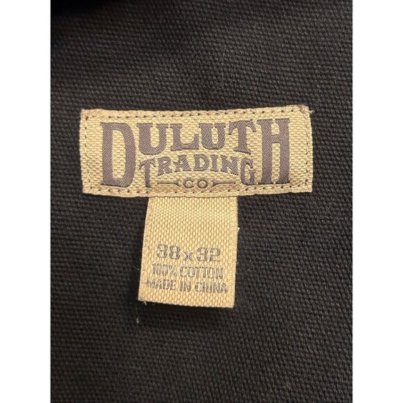 Duluth Trading Men’s Carpenter Jeans Black READ Size 38x32 (5521) - Picture 10 of 10